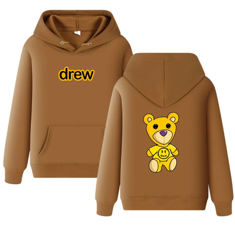 

Drew House Fashion Brand Men's Hoodie New Spring Autumn Casual Smiley Justin Bieber Hoodies Sweatshirts Women Tops Sweatshirt