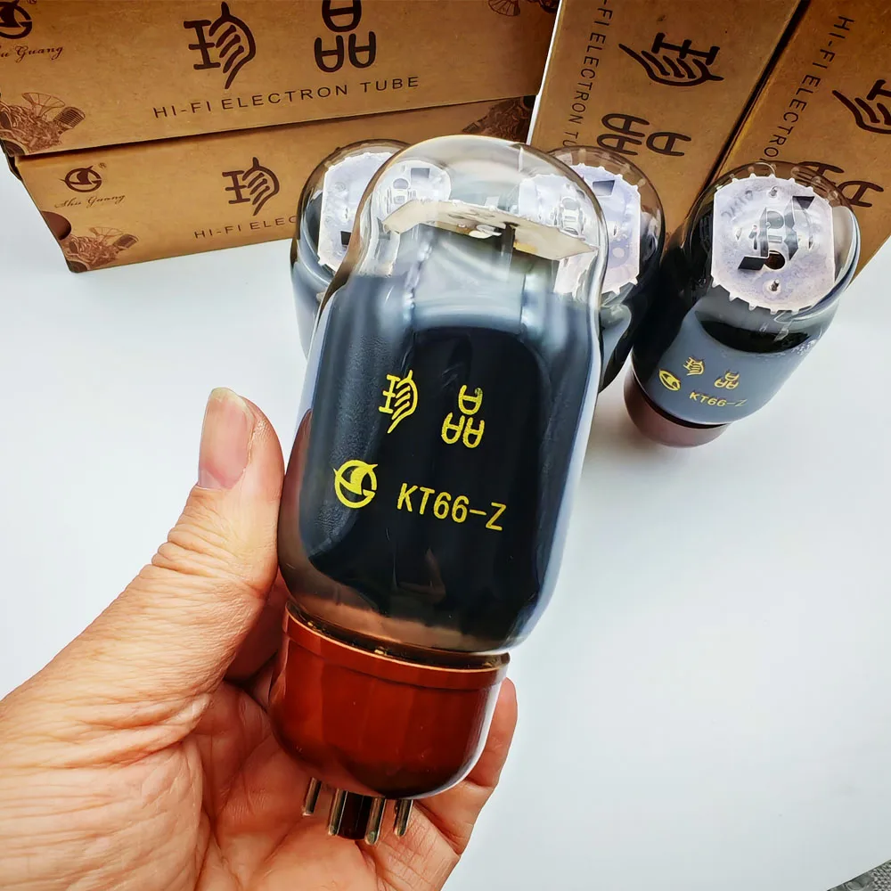 Фото Обновление лампы вакуумной лампы Shuguang KT66-Z 6L6G 6P3P CV321 5881 KT88 EL34 HIFI аудиоклапан электрон ламповый усилитель №3
