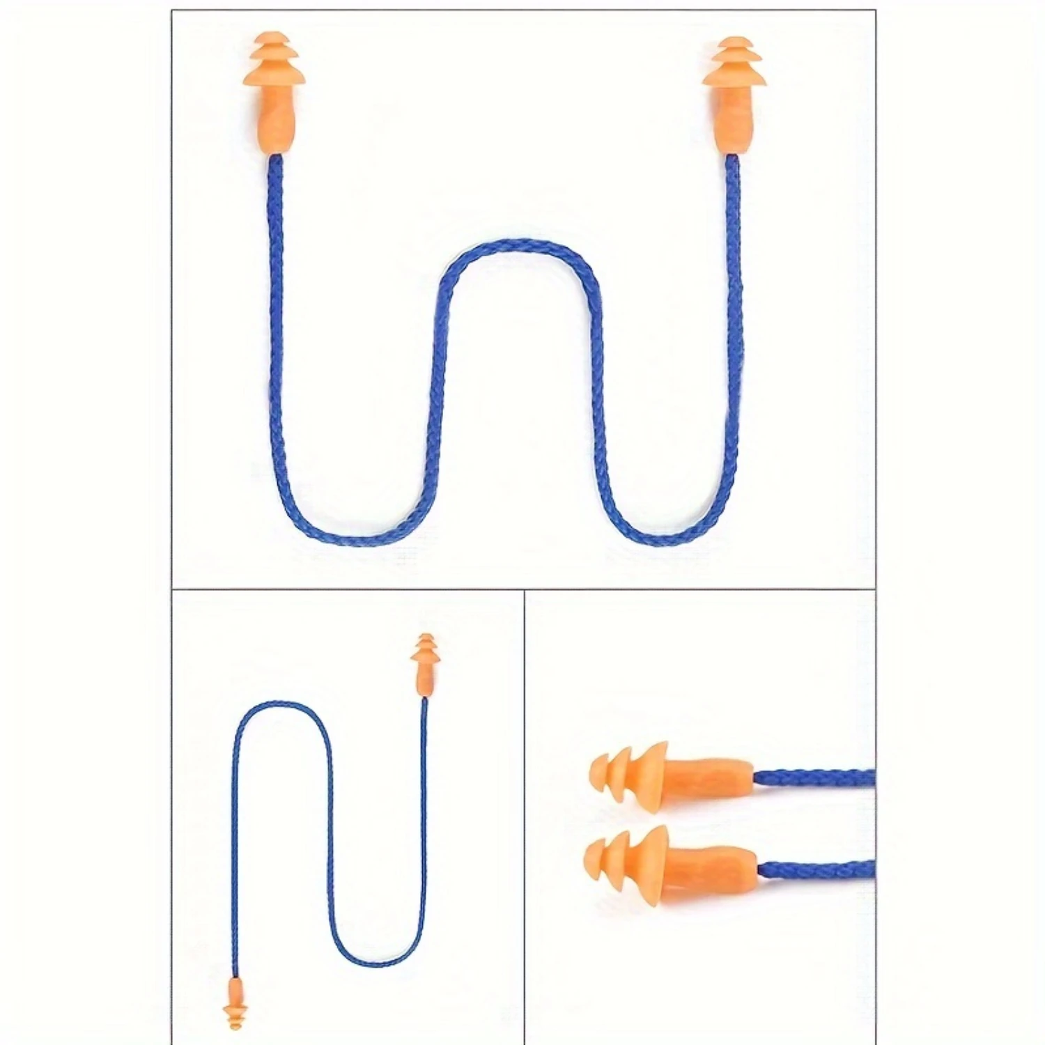 Проводные силиконовые беруши для снижения шума