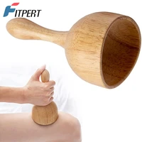 1 pc wood therapy cupwood therapy massage tools for body shapingbody sculpting tool for lymphatic drainagecellulite reduction