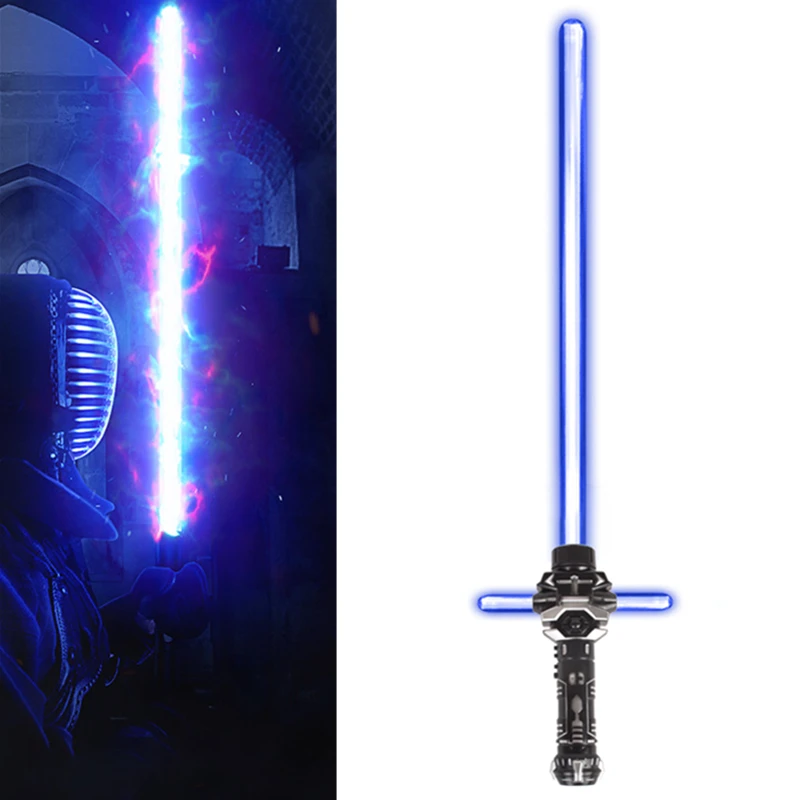 

80cm Dueling RGB Lightsaber Laser Sword Toys Light Saber 7 Color Kids Soundfonts Force FX FOC Blaster Toys Jedi Laser Sword Gift