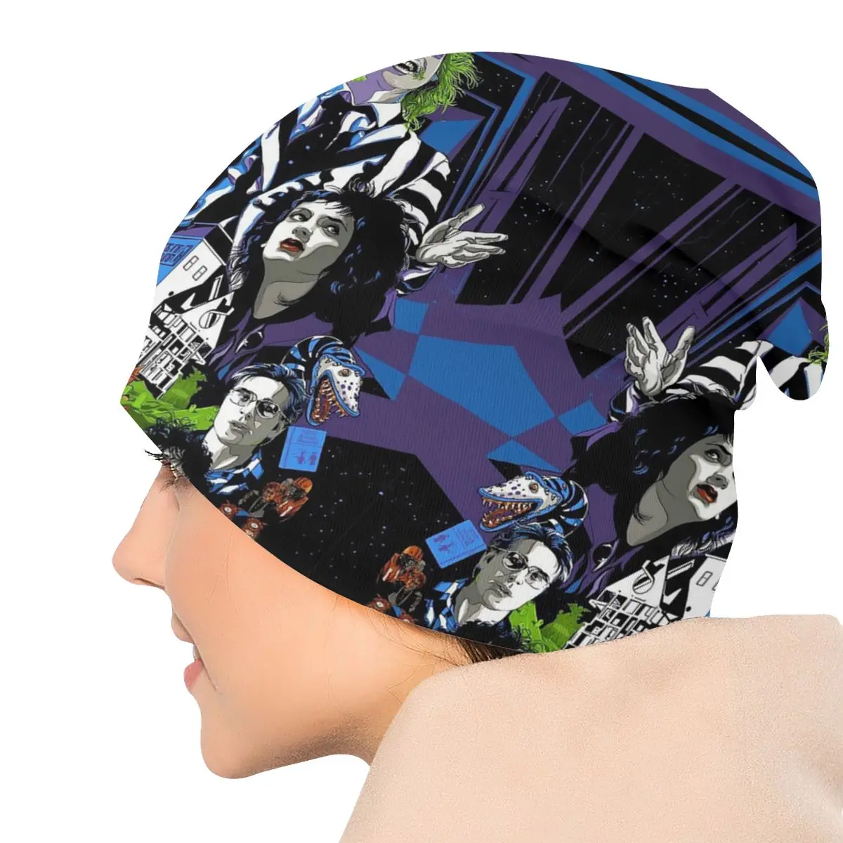 Шапка-бини унисекс из фильма ужасы для мужчин и женщин | Аксессуары одежды