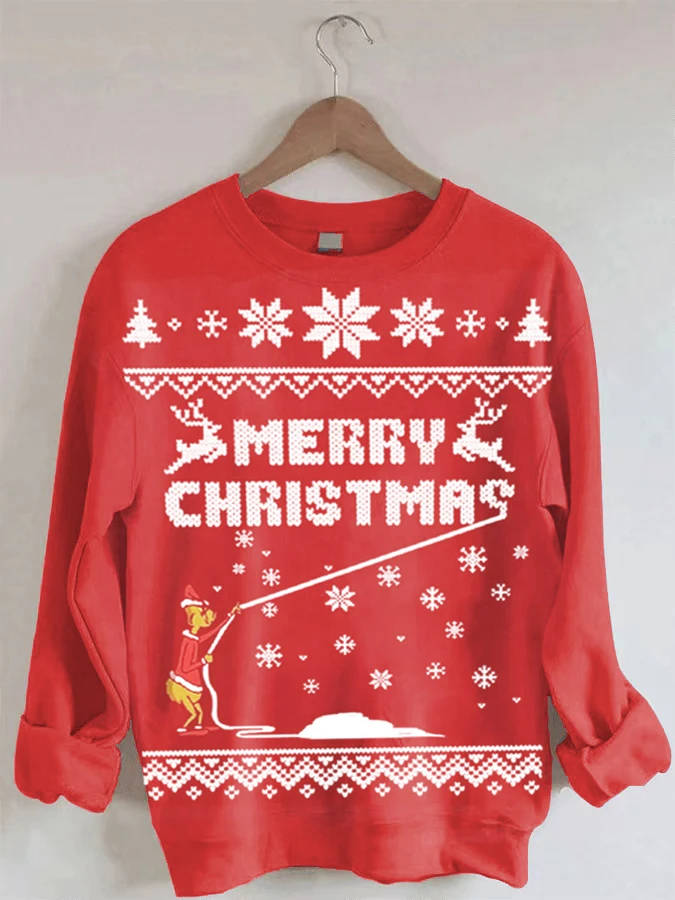 

Ugly Christmas Casual Crew Neck Sweatshirt