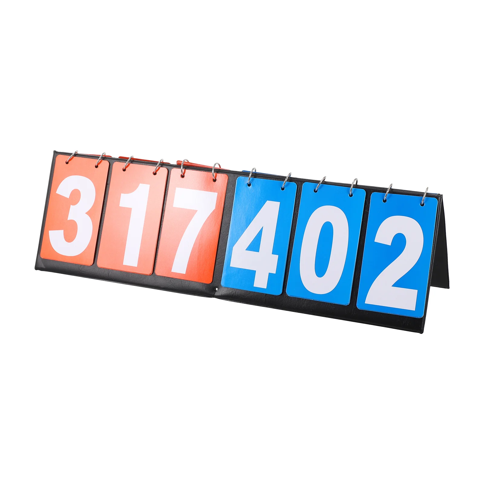 

Scoreboard Basketball Scoring Plate Useful Sports Game Portable Pu 6-Digit Digital Scoreboard