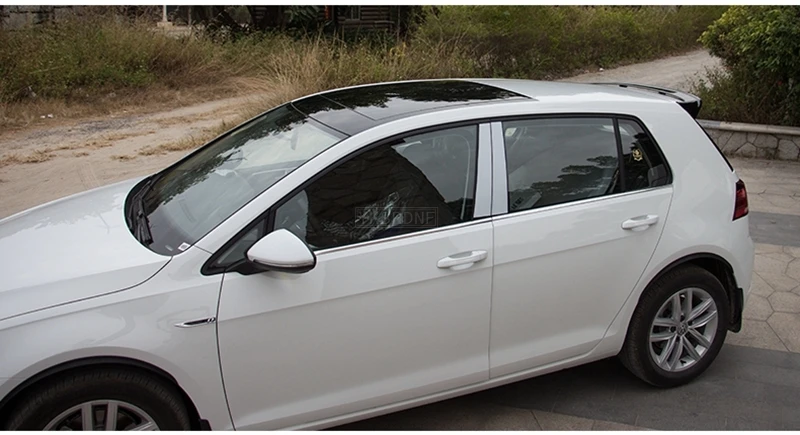 Спойлер для Volkswagen VW Golf 7 2014-2019 автомобильный Неокрашенный спойлер из АБС-пластика