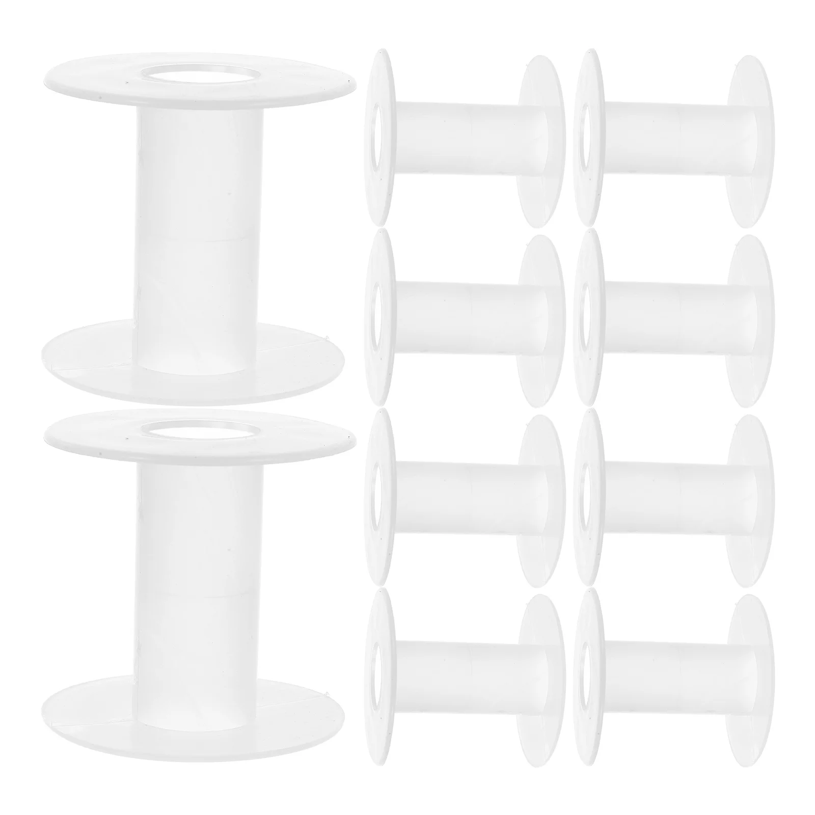 10 шт. намоточная катушка для швейной машины проволочные бобины пустые катушки