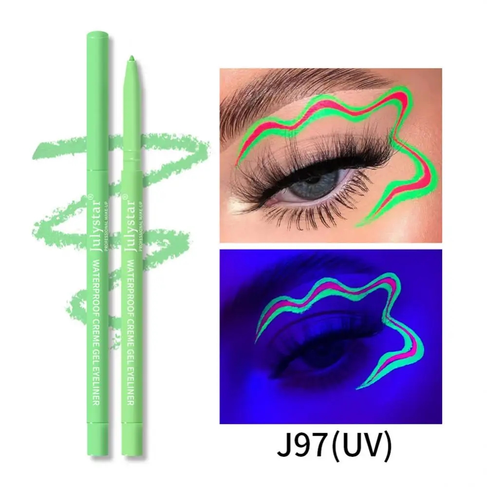 

Colorful Eyeliner Pencil 8 Colors Eyes Makeup Waterproof Eye Liner Pearly Glitter Eyeliner Uv Fluorescent Eyeliner Gel Pen
