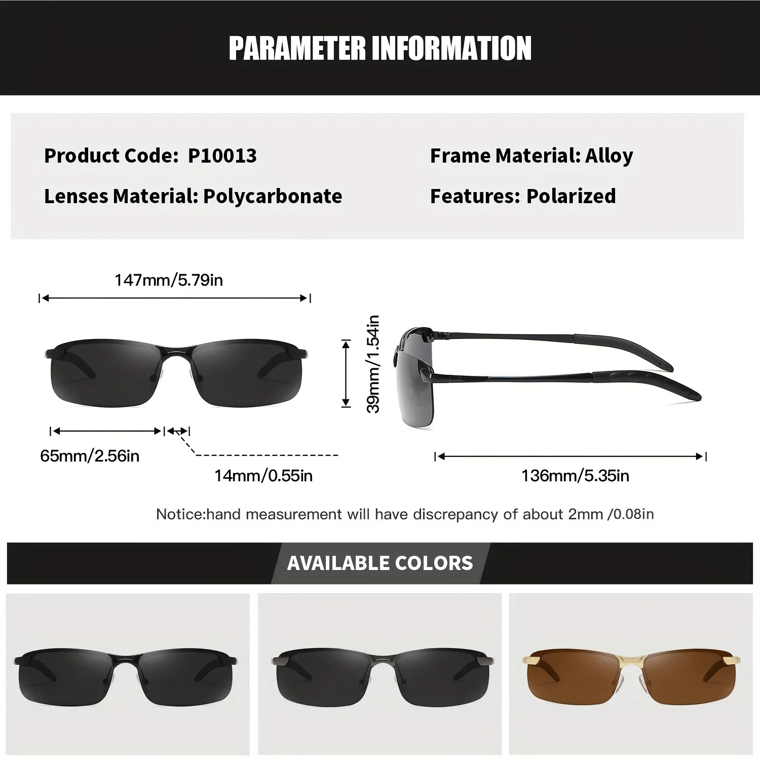 Поляризованные Солнцезащитные Очки RoyalHot Унисекс В Прямоугольной Оправе С