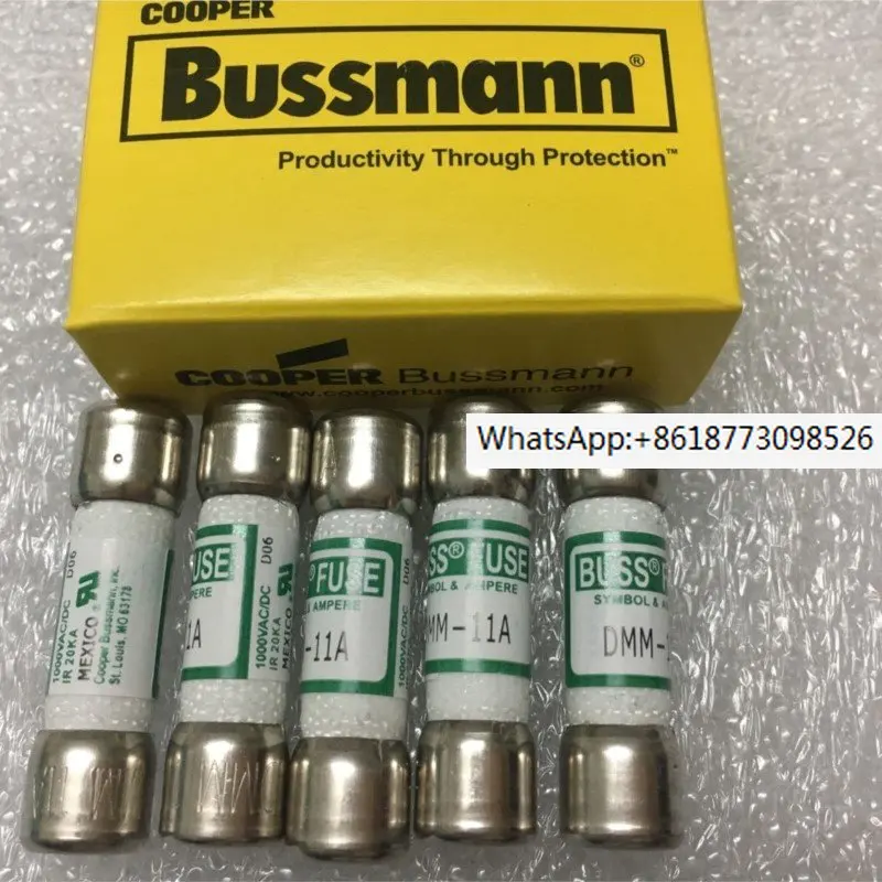 

5PCS 1000V DMM-B-11A DMM 11 EINE BUSS SICHERUNG AMP für DIGITAL MULTIMETER BUSSMANN