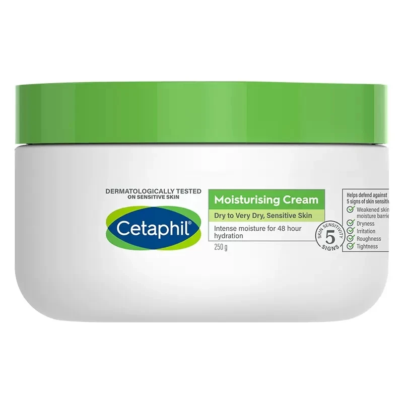

Cetaphil Moisturising Cream Hydrating Moisturizer For Dry To Very Dry Sensitive Skin Restores Skin Barrier 250g