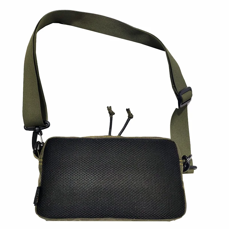 TC0186 Outdoor Sports Unisex Shoulder Bag Multifunctional MOLLE System Chest Bag Contrast Crossbody Bag