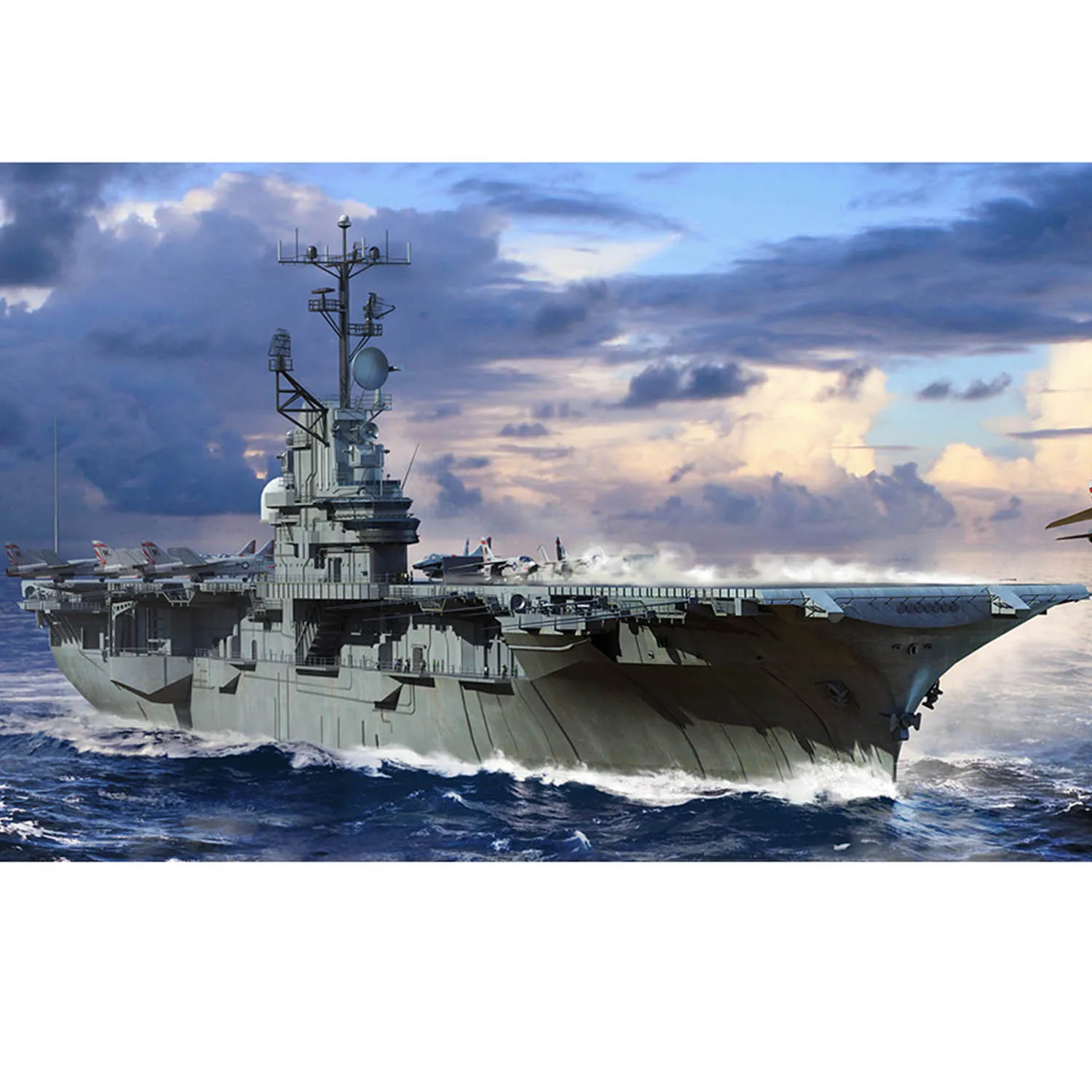 Static Warship Diy Battle Ship Model Kit To Build For Adults Th20456-smt6