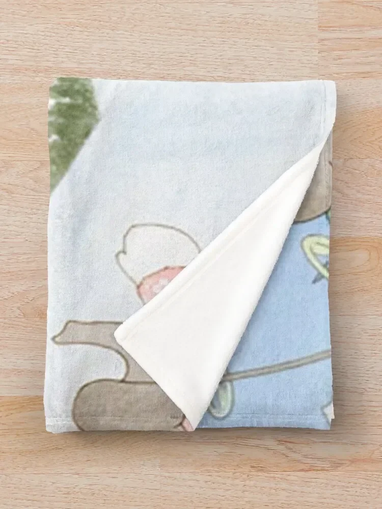 Одеяло для катания на лыжах Babar goes декоративные кровати свободные одеяла сна