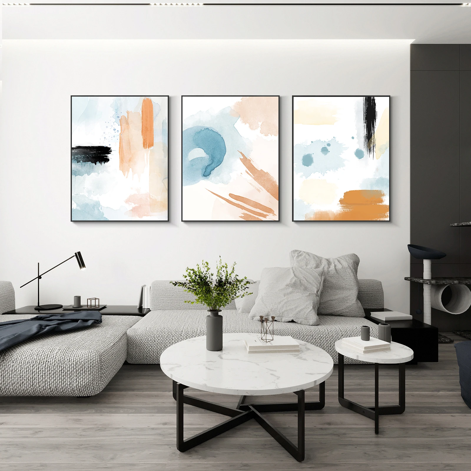 

Картина на холсте с изображением Иисуса в дикой природе