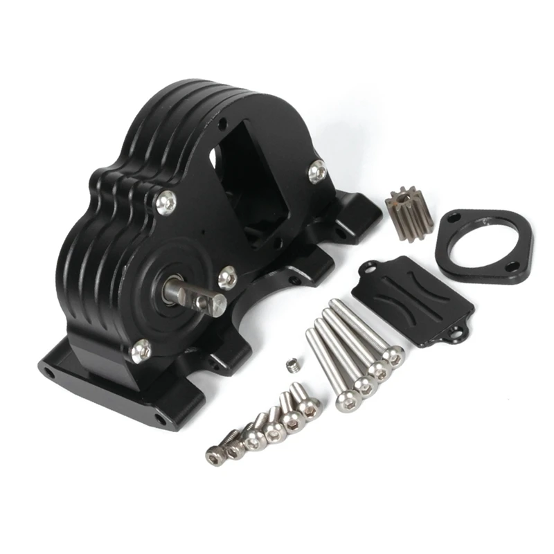 

LCG Lower Center Of Gravity Transmission Gearbox With Skid Plate For 1/10 RC Crawler Axial SCX10 I II III Capra Upgrades
