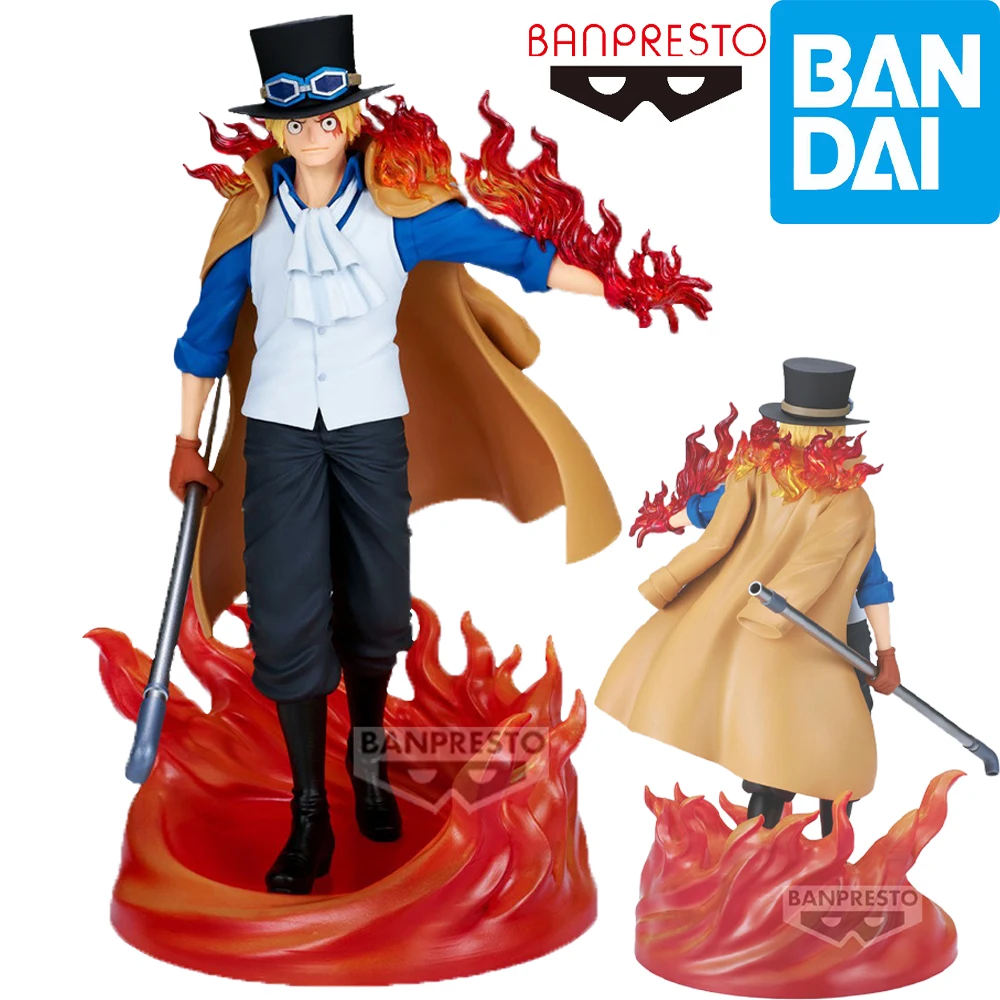 Фото Оригинал в наличии Bandai Spirits Banpresto One Piece - Sabo One Piece The Shukko Logia Аниме Фигурка Фигурка Гаражный комплект №2