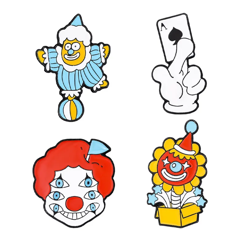 Креативная подарочная коробка в виде клоуна из мультфильма Acrobat с лопаткой