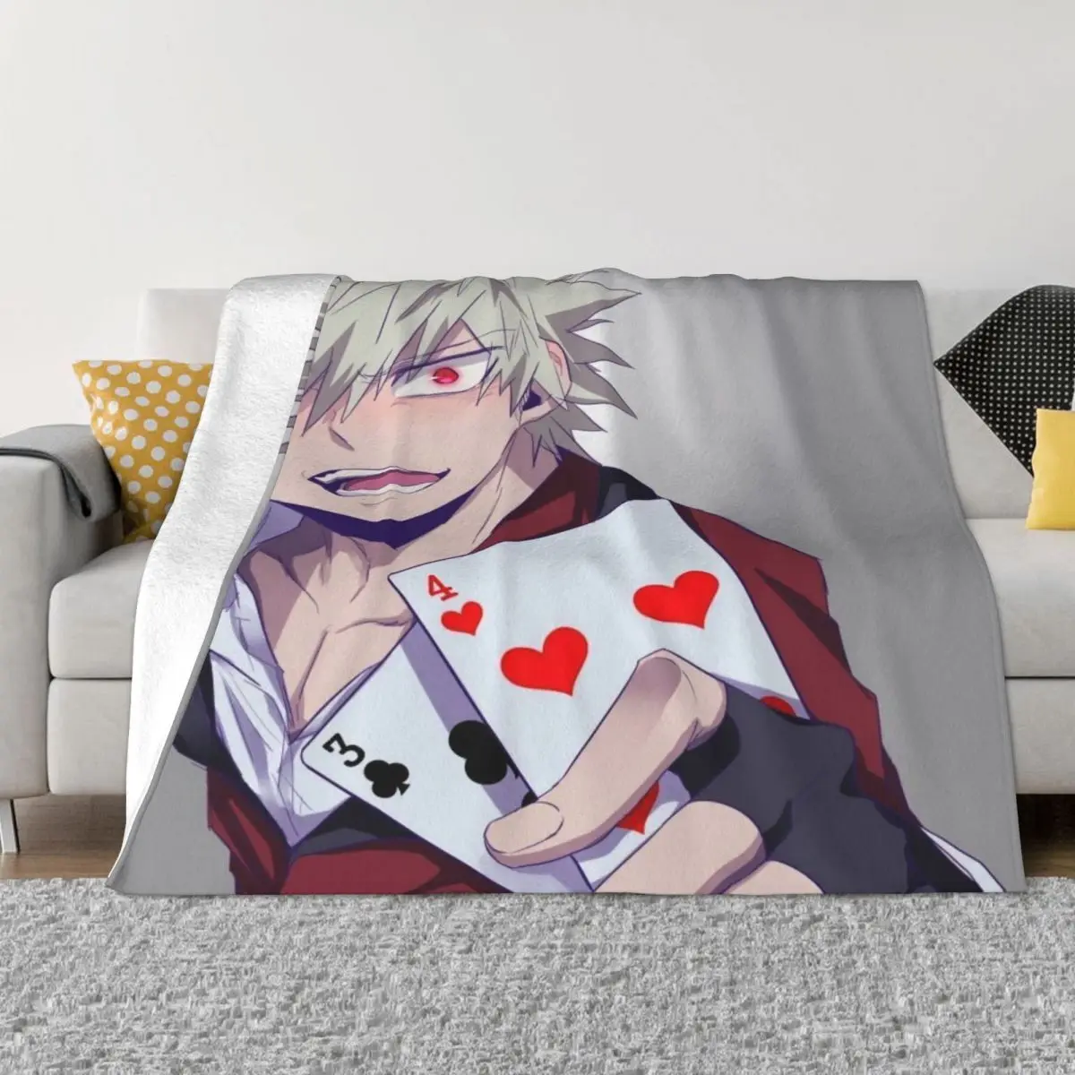 Домашние одеяла для кровати Katsuki Bakugo 1286 зимнее теплое одеяло