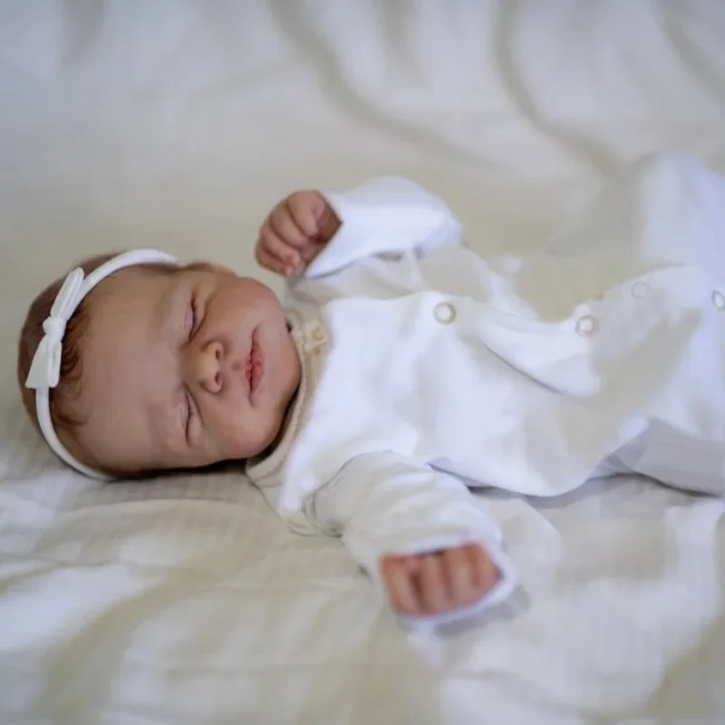 19-дюймовые уже готовые куклы Bebe Reborn Pascale очень реалистичная 3D-кожа с видимыми