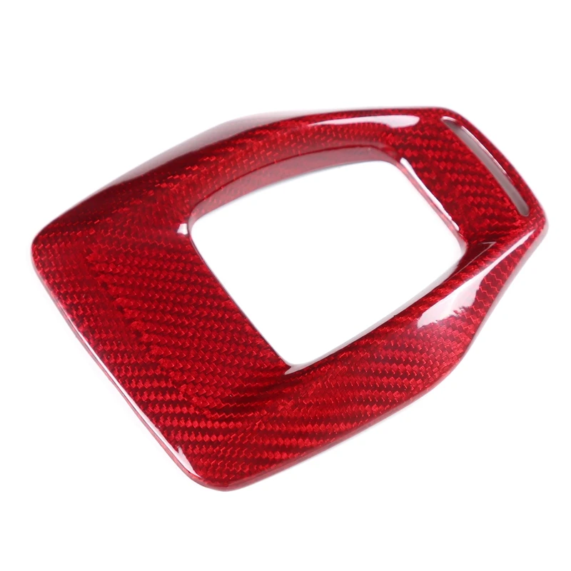 

Car Real Carbon Fiber Center Console Gear Shift Panel Plate Cover Fit For Alfa Romeo Giulia/Stelvio 2020