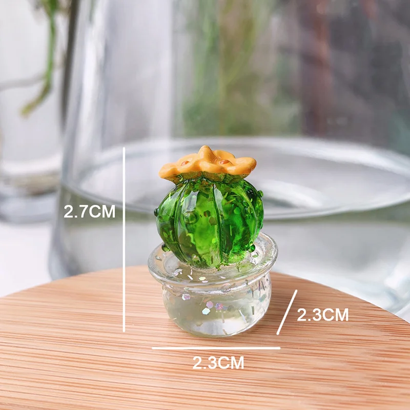 

Муранское стекло фигурки кактуса