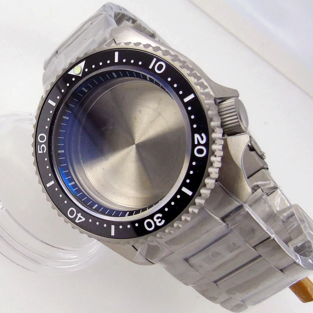Подходит для NH35A NH36A SKX007 300 м водонепроницаемый титановый чехол часов водолазка
