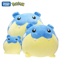 15cm pokemon cartoon cute anime figure spheal pikachu plush animal doll model collection toys gifts for children home decoration