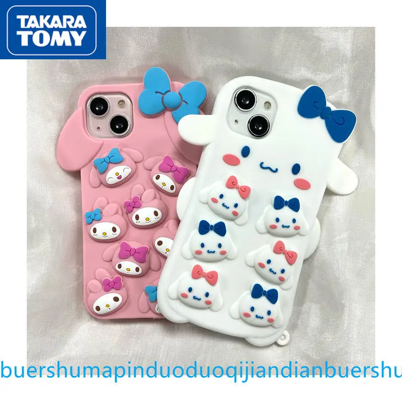 

TAKARA TOMY Hello Kitty for Iphone 13 13 Pro 13 Pro Silicone Case for IPhone 12 12 Pro 12 Pro Max 11 Pro Max All-Inclusive Cover
