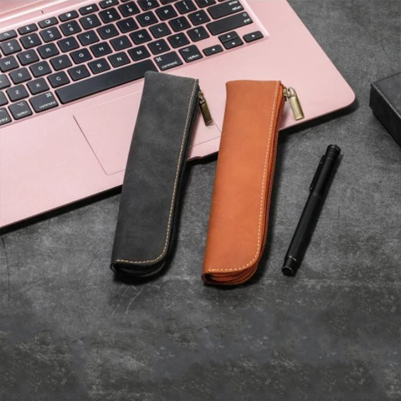 Pouch Fountain Pen Cover Stationery Holder Case Student Scho