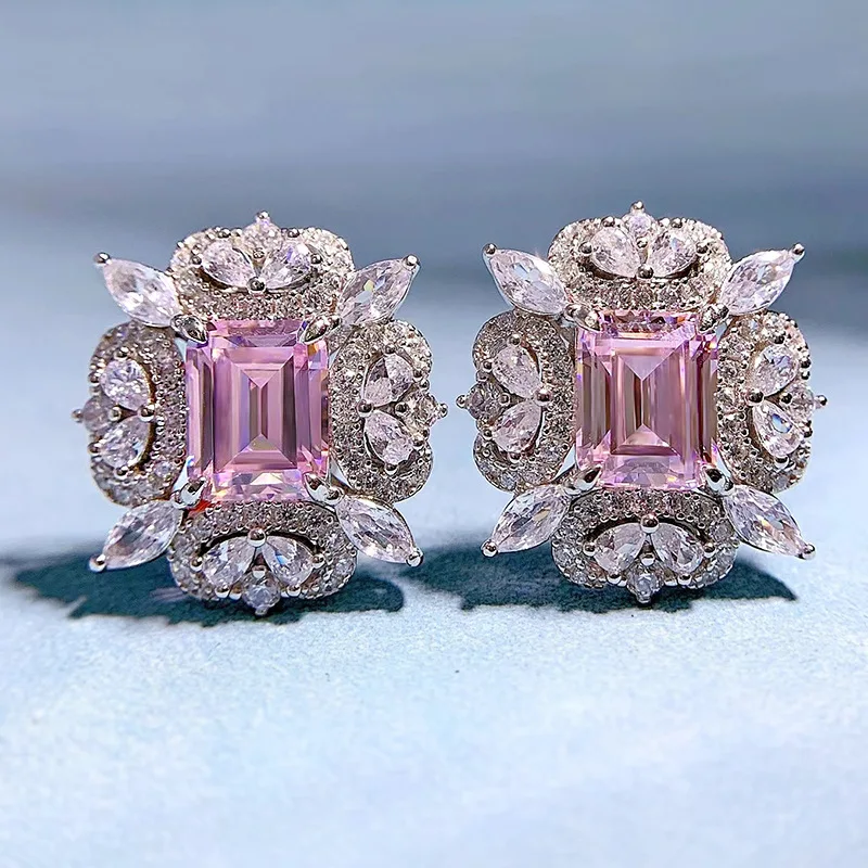 

Серьги из серебра 925 пробы с жёлтым бриллиантом, 7 Х9 мм