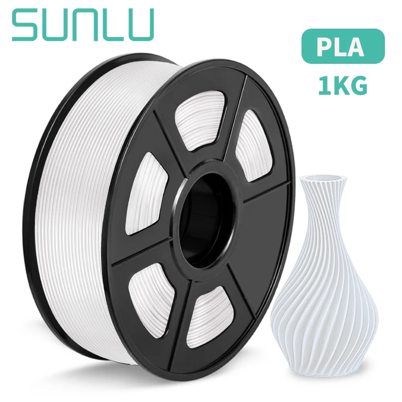

SUNLU PETG/SILK/PLA/TPU/ABS 3D Printer Filament 1Roll 1.75mm Filament Environmental Material For 3D Pen & Printers