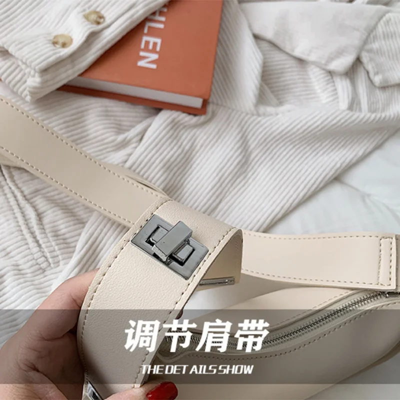 Women's Retro Luxury Solid Color Shoulder Bag for Femele Travel Free Shipping сумка женская Fashion Wide Strap Underarm Handbags