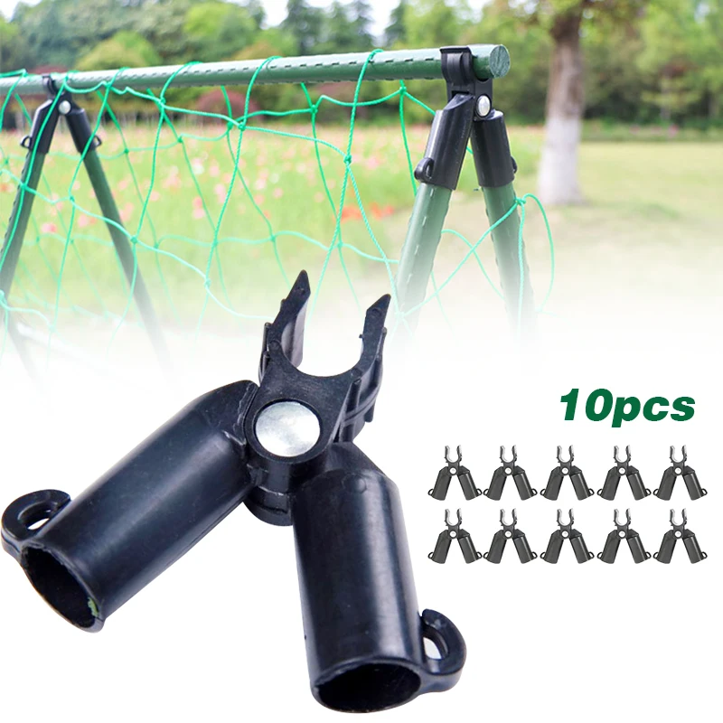 

10pcs Plant Support Awning Pillar A-type Fastener Sprawling Clip Quick Set Up Climbing Vine Bracket Plant Pipe Bracket Garden