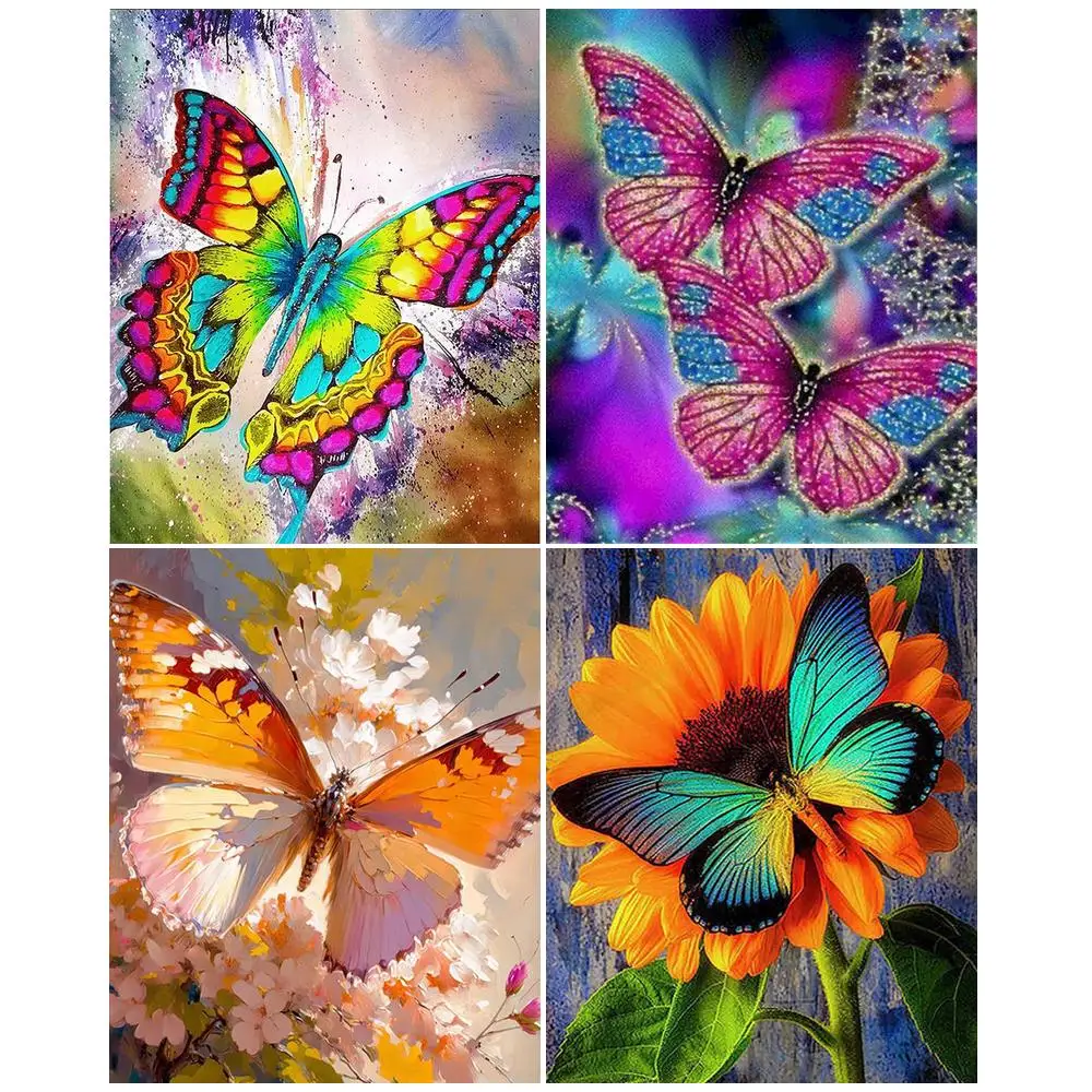 

GATYZTORY Pictures By Numbers Flower Diy Frame Painting By Numbers Flower in vase On Canvas DIY Home Decor Gift