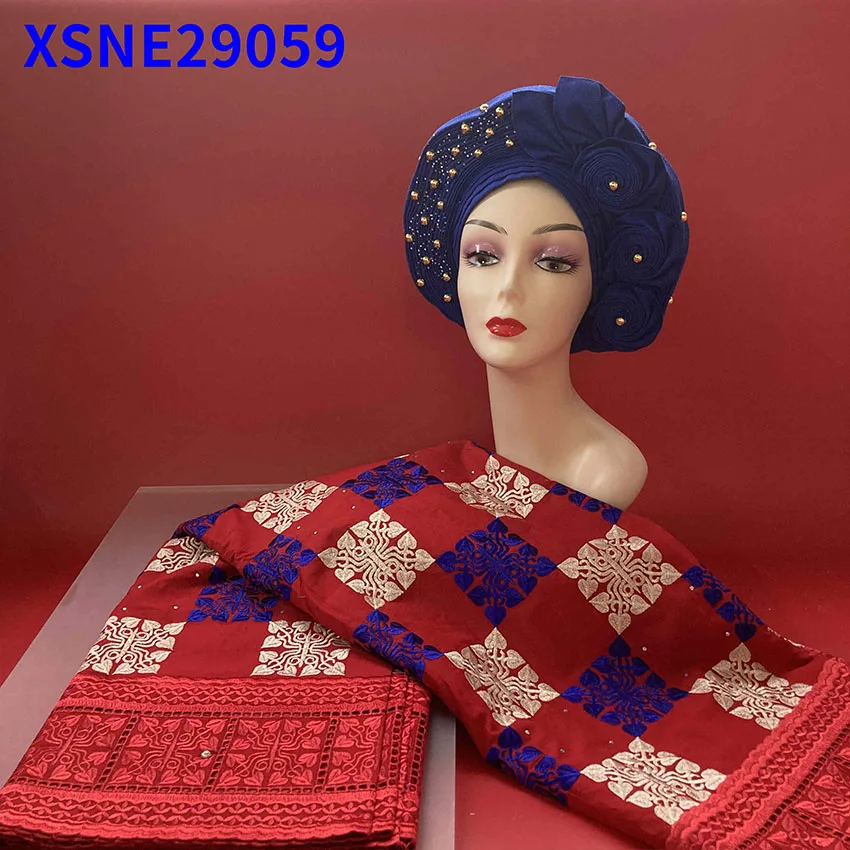 Африканская популярная хлопковая кружевная ткань ручной работы с принтом краев