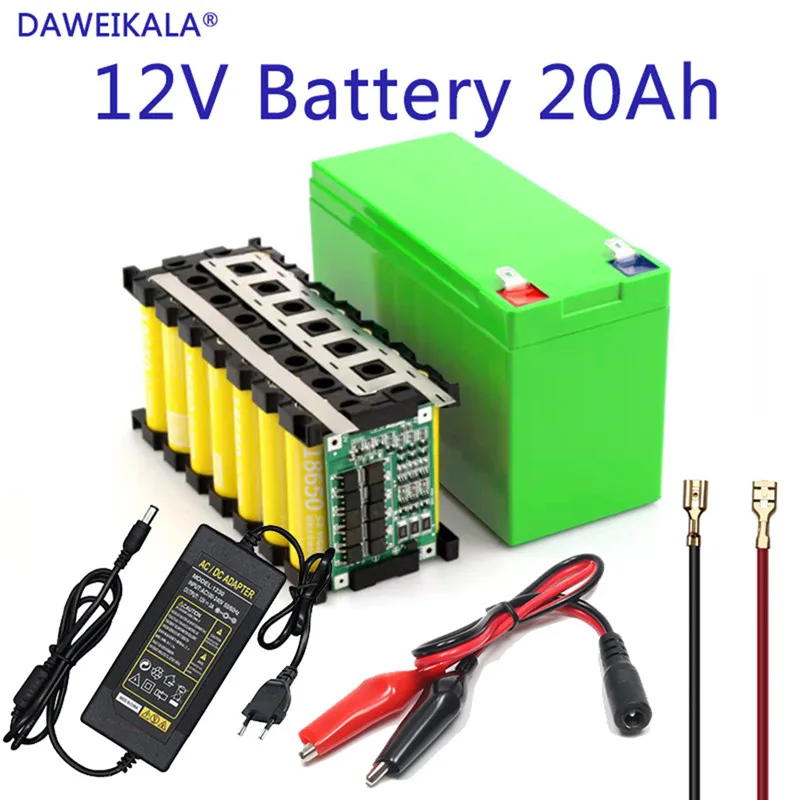 

12 В батарея 18650 аккумулятор 18650 литиевая батарея перезаряжаемая батарея солнечная батарея электрическое освещение 12 В 3 а зарядное устройство