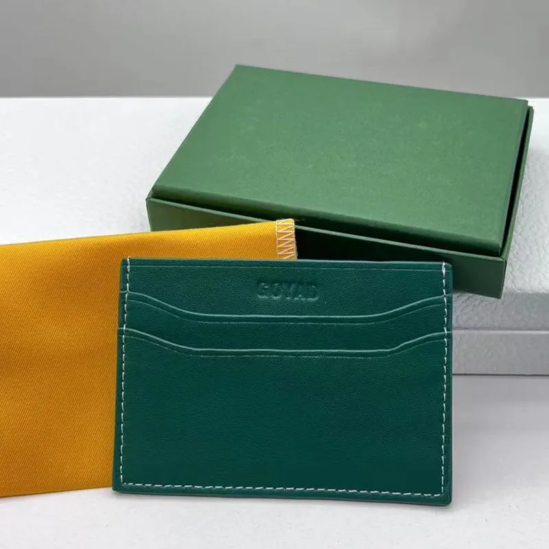 Брендовый дизайнерский кошелек GOYAD для карт маленькая Кредитная сумка мужчин и