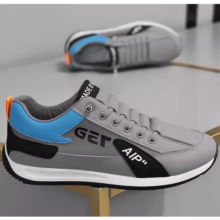 Thin Shoes Men's Spring and Autumn New Slip-on Soft Bottom Sneaker Versitile Fashion Trendy Casual