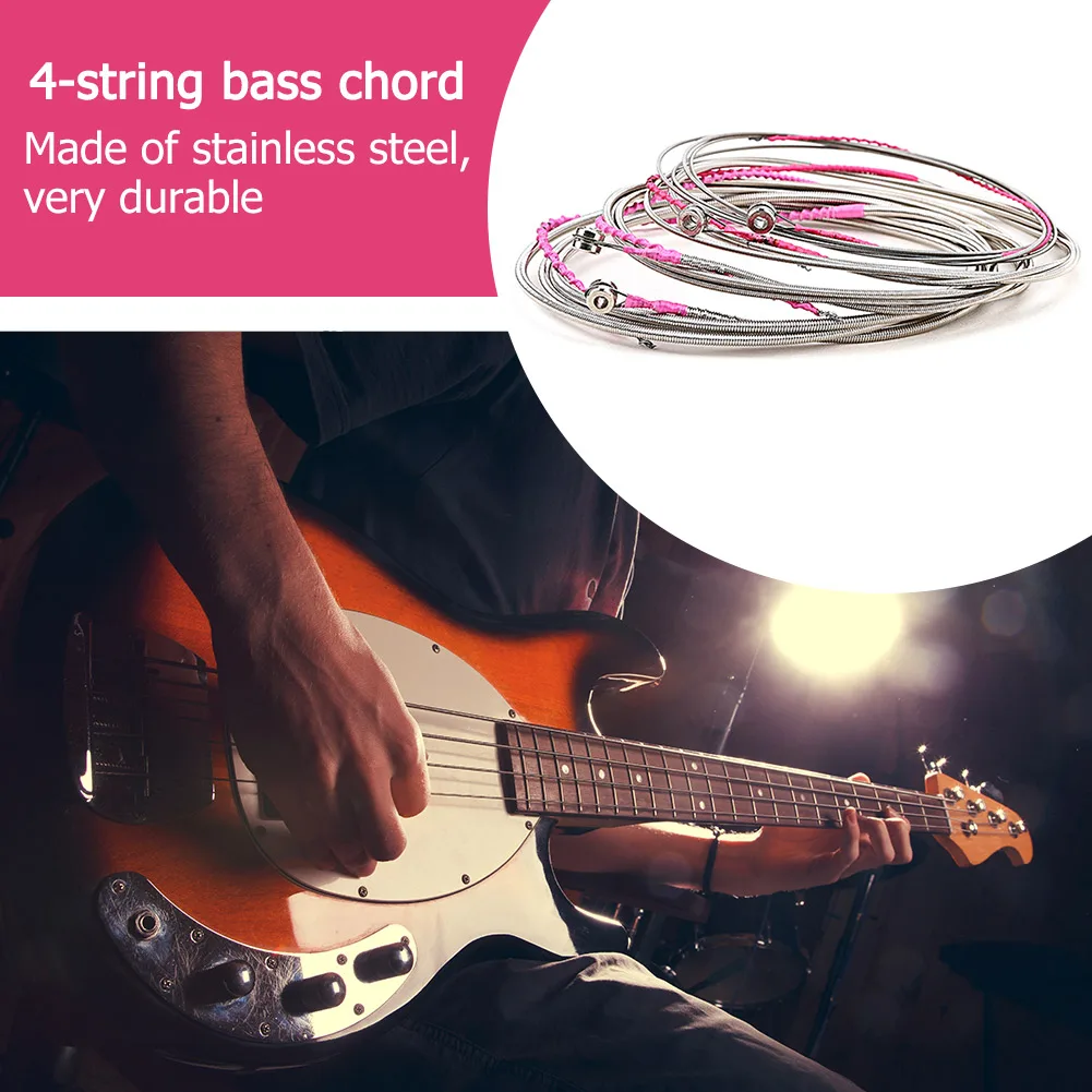 

4 шт., 4 струны струн для басов