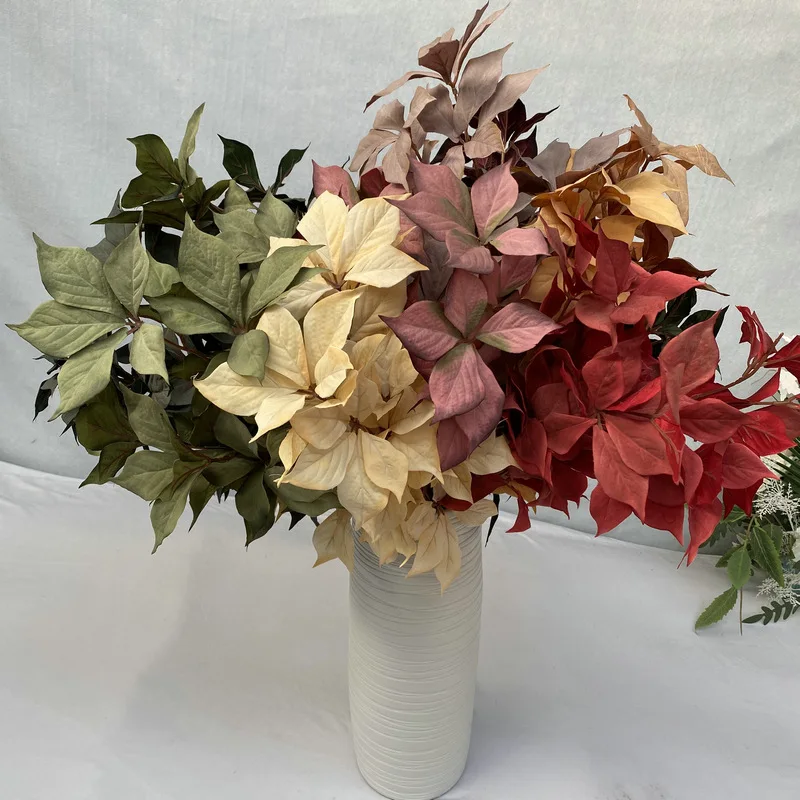 5 шт. Искусственные Шелковые Растения цветочные искусственные растения