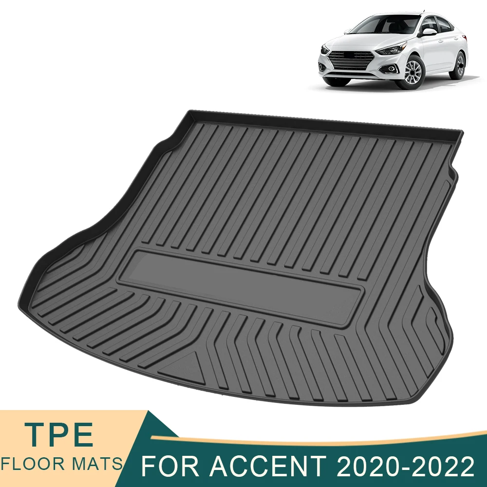 

Нескользящие коврики из ТПЭ для багажника Hyundai ACCENT 2020-2022