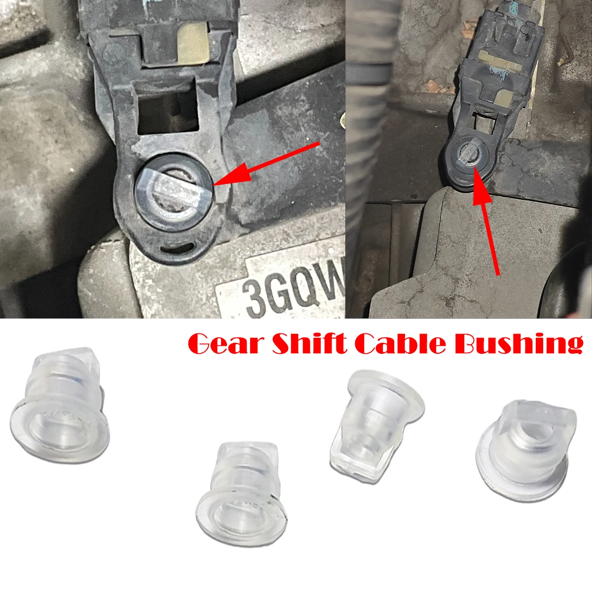 

4 шт. для Opal Antara Chevrolet Epica 2006-2011 Tosca Captiva, втулка троса переключения передач, резиновая втулка линии автоматической коробки передач