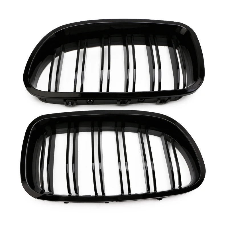 

Front Kidney Grille Grill Double Line for F10 F11 F18 5 Series M5 Lightweight 2x