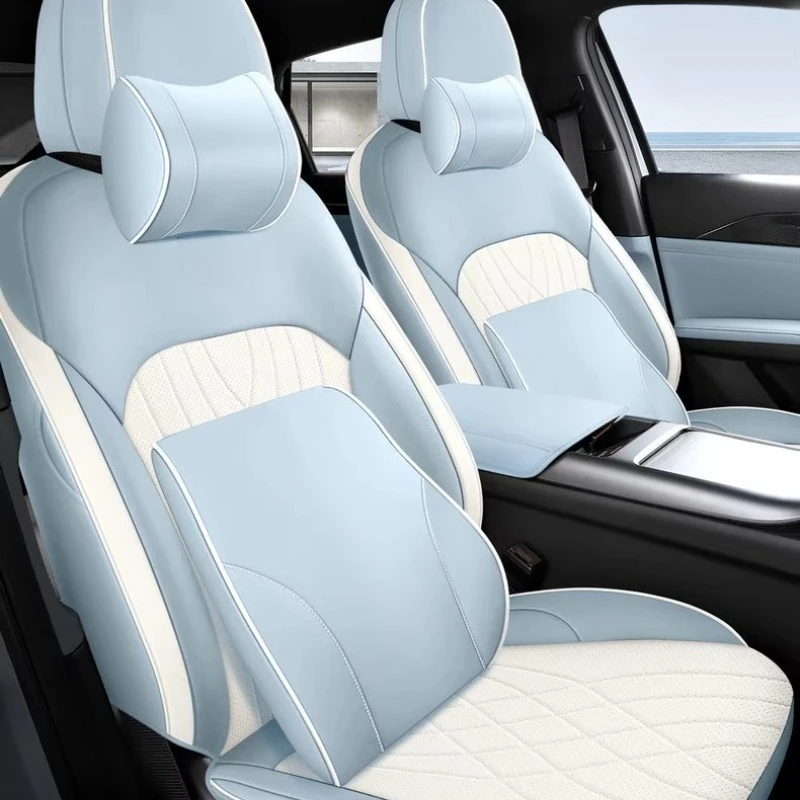 Фото Чехол на сиденье Geely Galaxy L6 2025 года, универсальный четырехсезонный чехол на сиденье L6EM-i, специальная подушка для автомобильного сиденья №4