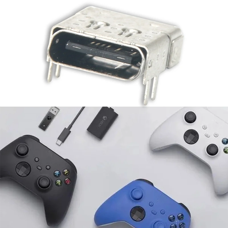 

USB Type-C Charging Port ForXbox Series S Gamepad Connector ForXbox SXController Socket Charging Port