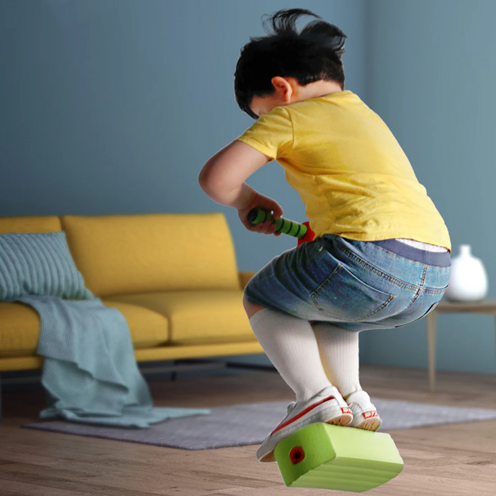 

Палочка Pogo Jumper для игр в помещении и на улице, детские спортивные игры, игрушка-лягушка, прыжок-шест для мальчиков и девочек, забавное оборуд...