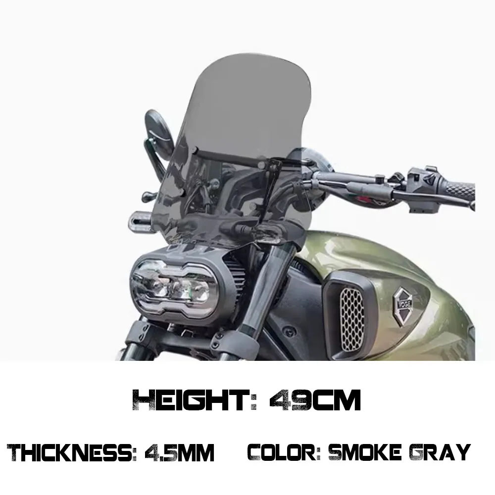 

Модифицированное лобовое стекло мотоцикла, модифицированное лобовое стекло, лобовое стекло, установка кронштейна с расширенной перекладиной для VOGE CU525