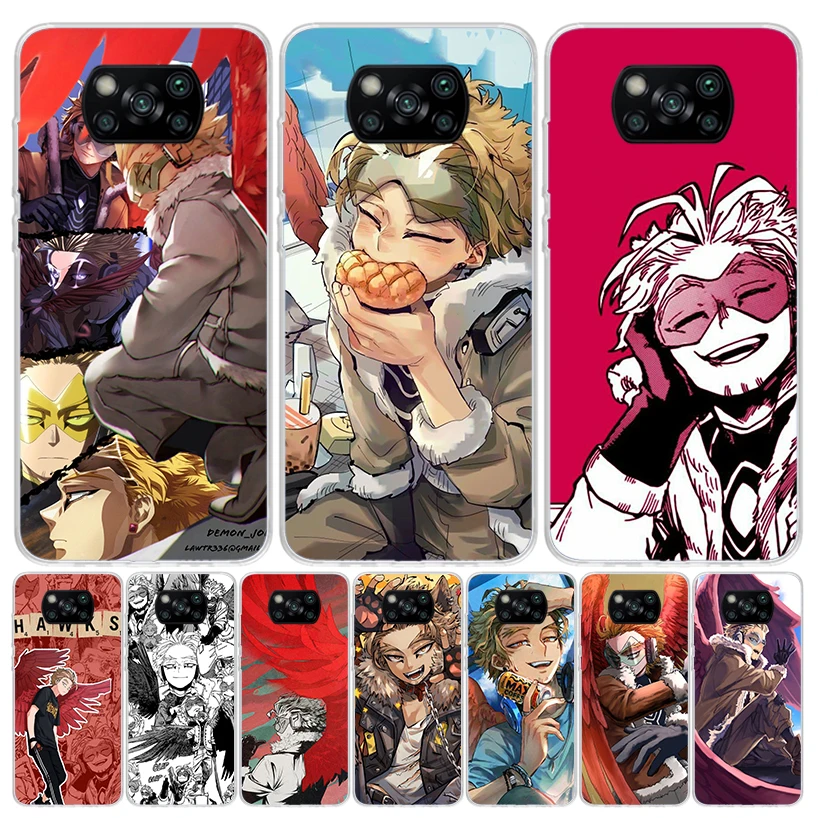 Чехол для телефона My Hero Hawks Xiaomi Mi 11T 12T 10T 9T Pro 11i 12X 13 12 11 10 9 8 Lite 6X 5X A3 A2 Trend Fundas