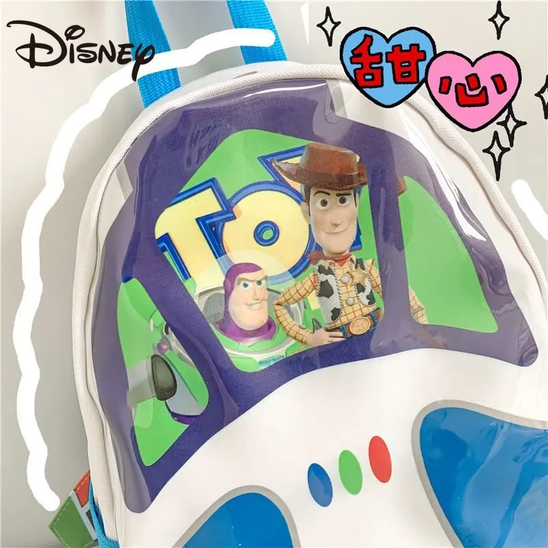 

Disney Cartoon Buzz Lightyear Backpack Cute Toy Story School Bag New Versatile Student Rocket Backpack Cute Backpack