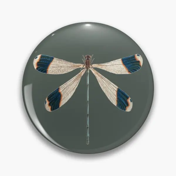 Стрекоза насекомое миджество мягкая Кнопка булавка Декор ювелирные изделия